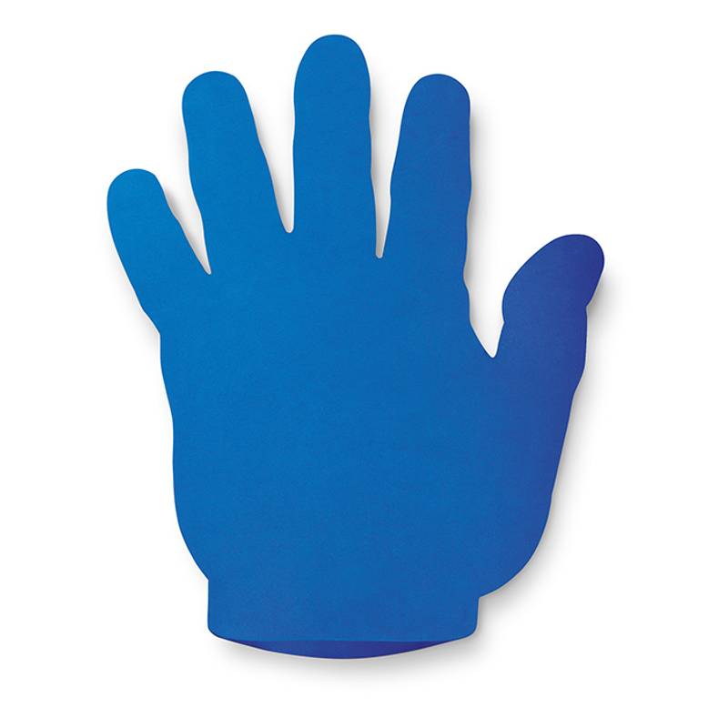 BERTIE penový fandič ako podložka na sedenie, modrá BERTIE penový fandič ako podložka na sedenie, modrá